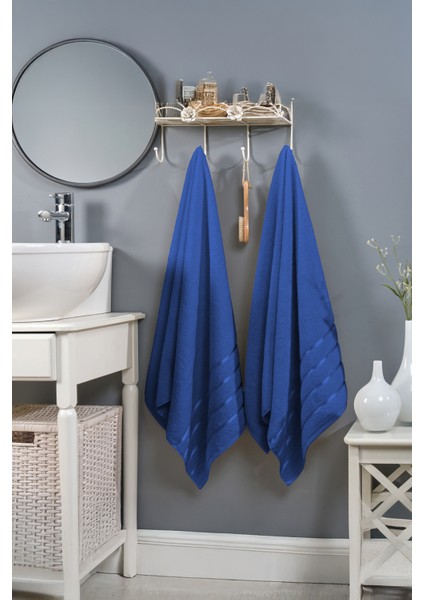 First Class Tekli Banyo Duş Havlusu %100 Pamuk | 560 Gr/m² | Vücut Plaj Otel Havlusu 70X140 cm