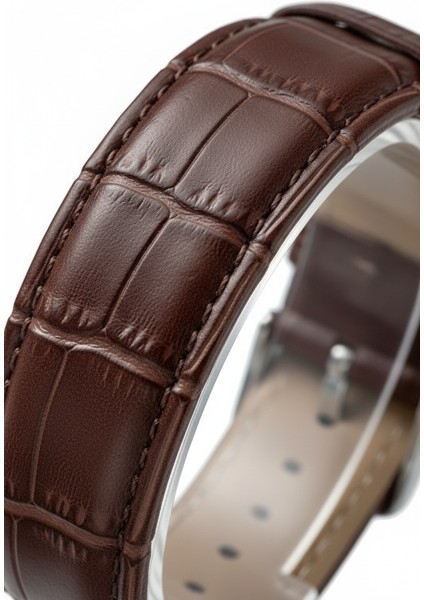 Kahverengi Deri Kordon Erkek Kol Saati LA147303 fırsatları