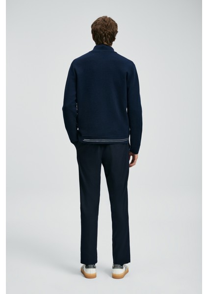 Troy Erkek Hırka Lacivert