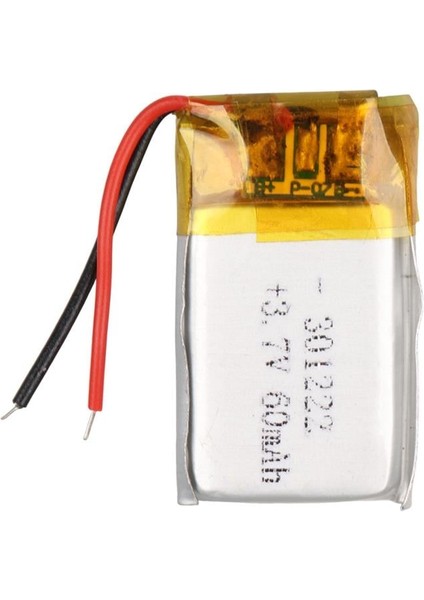 Powermaster 30X12X22MM 3.7V 60 Mah Lityum Polimer Li-Po Batarya Ciklet Pil 30X12X22 mm