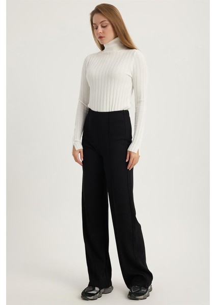 Nervür Dikişli Bol Kesim Pantolon fiyatları