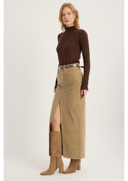 Fitilli Kadife Uzun Etek fiyatları