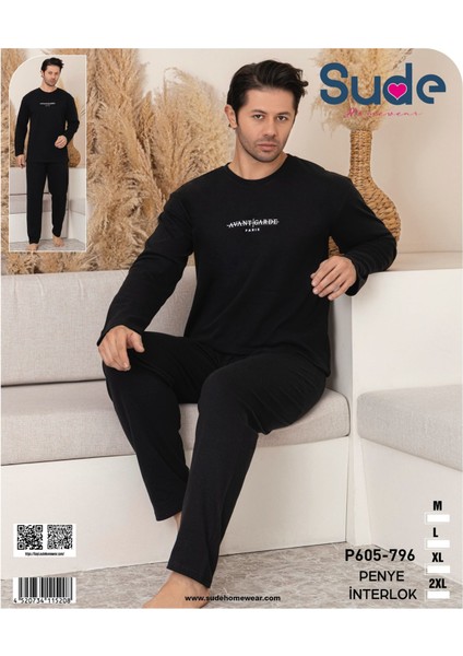 Erkek Penye Intorlok Uzun Pjm Takım