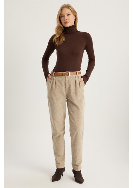 Fitilli Kadife Pantolon