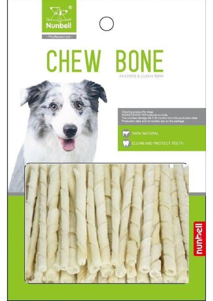 Burgu Çubuk Stick 12 cm 6 gr Beyaz 10'lu