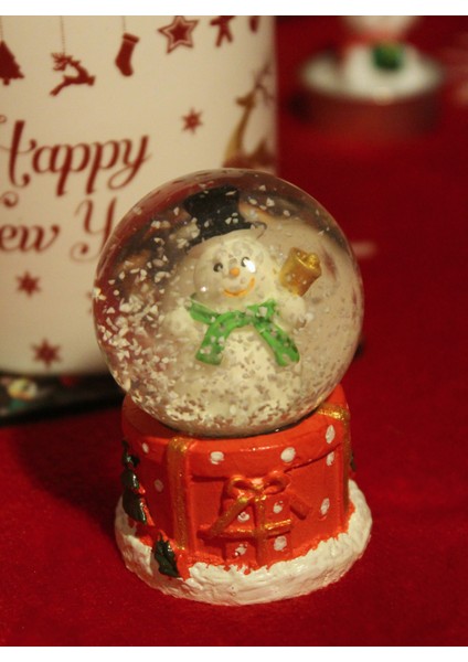 Yılbaşına Özel Kutulu Hediye Seti - Yeni Yıl Kupa & Kar Küresi & Bardak Altlığı & Yılbaşı Mumu fırsatları