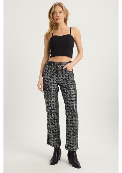 Full Payetli Pantolon