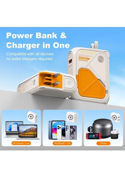 5i 1 Arada 10,000MAH Hızlı Şarj Kullanışlı Adaptörlü 4 Cihaz Uyumlu Powerbank fiyatları