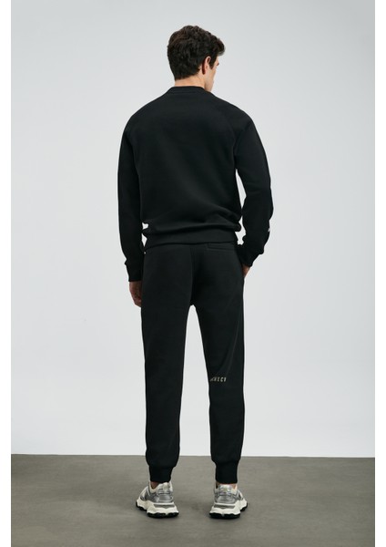 Sıgma Erkek Sweatshirt Siyah