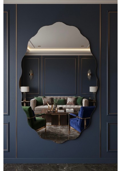 Dekoratif Ayna, Duvar Aynası, Şekilli Ayna, Modern Ayna