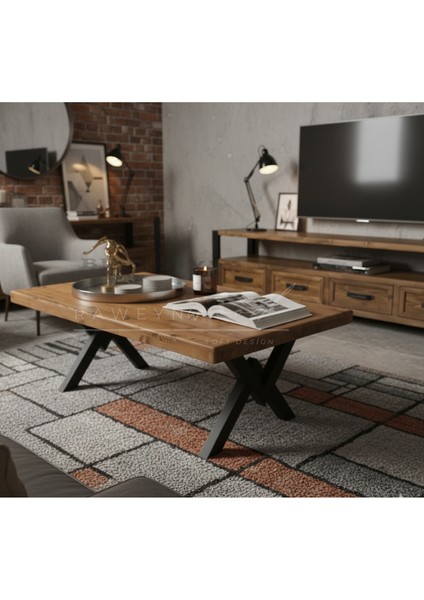 Ruta Doğal Ahşap Orta Sehpa 45X45 fiyatları