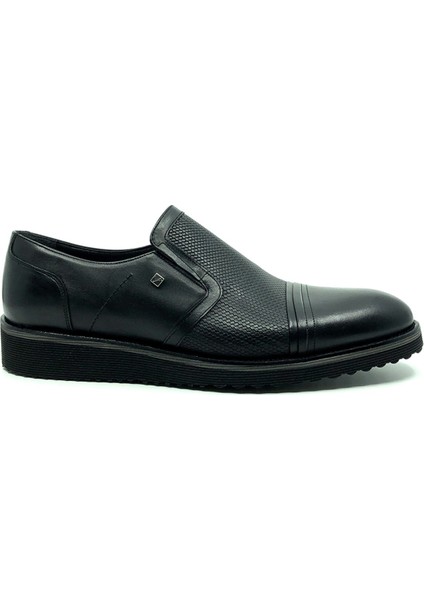 Siyah Hakiki Deri Günlük Erkek Ayakkabı 8502 46 763 fiyatları