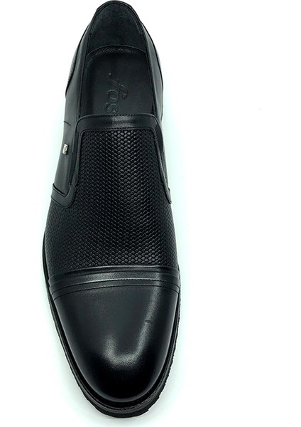 Siyah Hakiki Deri Günlük Erkek Ayakkabı 8502 46 763 modelleri