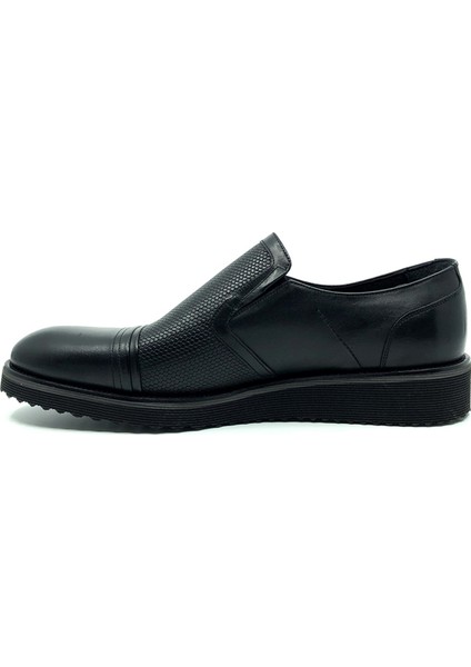Siyah Hakiki Deri Günlük Erkek Ayakkabı 8502 46 763 fırsatları