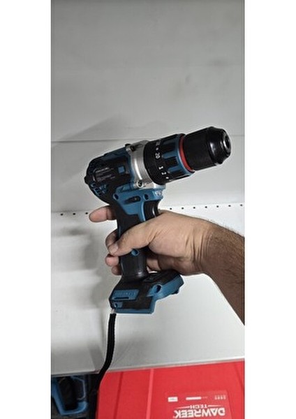 Devrek Darbeli Şarjlı Matkap 21 V 5 Ah Tork Ayarlı Profesyonel Kullanım İçin fırsatları