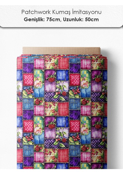 Patchwork Kumaş Seti – Dikiş ve Hobi Için %100 Pamuk Desenli Kumaş Kuponları modelleri