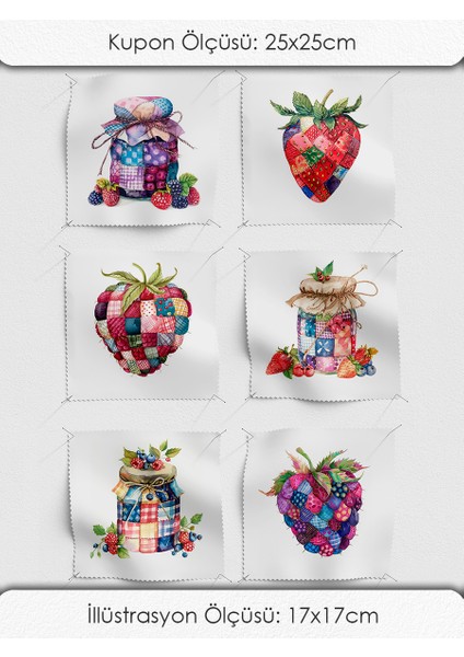 Patchwork Kumaş Seti – Dikiş ve Hobi Için %100 Pamuk Desenli Kumaş Kuponları fırsatları