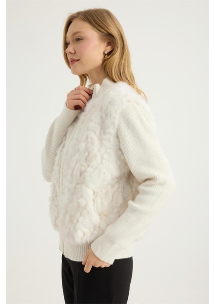 Peluş Kollar Triko Mont fiyatları