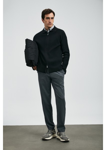 Amber Erkek Hırka Siyah modelleri