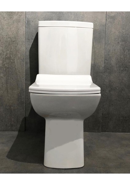 Lara Duvara Dayalı Klozet Seti (4 Parça) (Pp Yavaş Kapak) fırsatları