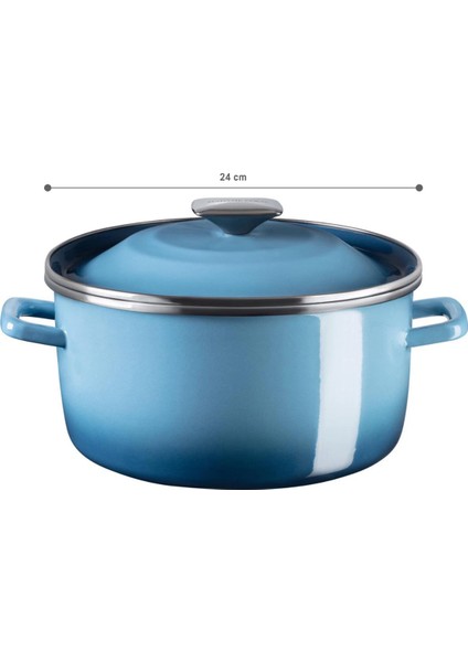 La Garde Derin Tencere - Mavi - 24 cm