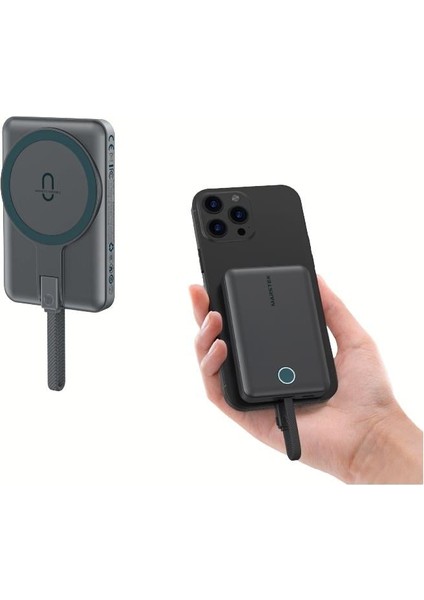 Power Bank 5000 Mah (PP268D) – 20W Pd Hızlı Şarjlı Manyetik Usb-C fiyatları