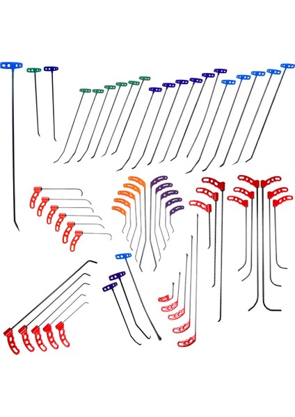 58 Parça Pdr Göçük Düzeltme Çubuk Seti