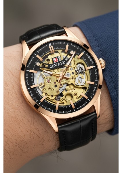 Siyah Deri Kordon Erkek Kol Saati LA142270 indirimleri