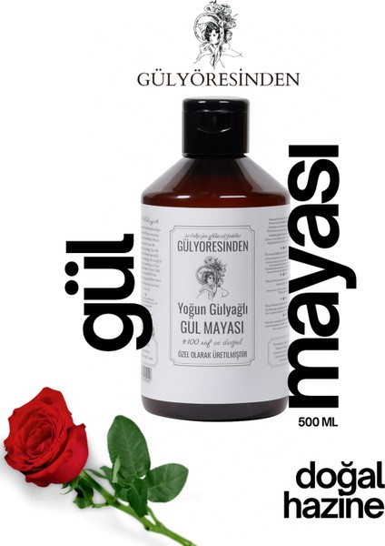Doğal Gülyağlı Gül Mayası - Yoğun Formül - Aydınlatıcı ve Onarıcı Etkili
