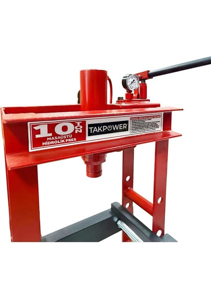 Hidrolik Pres Makinesi 10 Ton Manuel