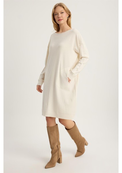 Triko Geniş Kesim Elbise fiyatları