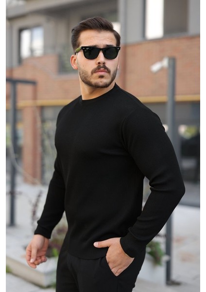 Erkek Selanik Örme Bisiklet Yaka Triko fiyatları