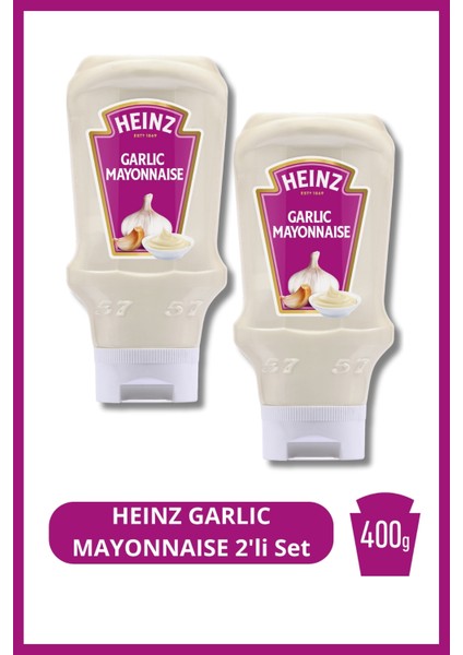 Heınz Garlıc Mayonnaıse 400G 2'li Set
