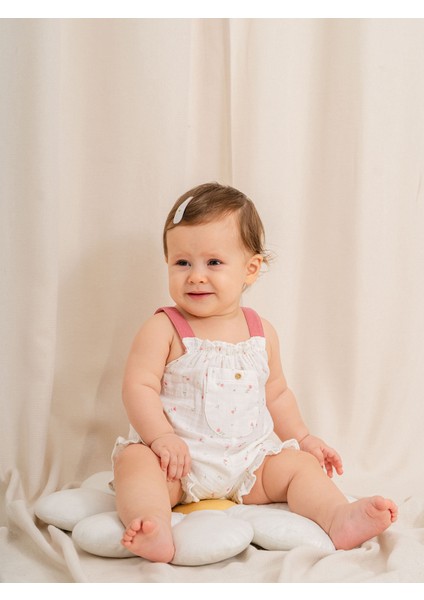 Müslin Desenli Askılı Bebe Barbatöz fiyatları