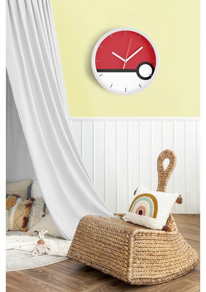 Modern Tasarım Duvar Saati - 30CM - Önü Camlı Beyaz Kasa - Sessiz Mekanizma fiyatları