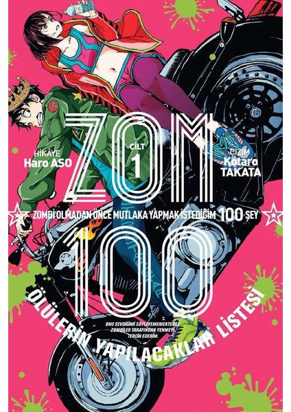 Zom 100 1-2-3-4-5-6-7-8 Manga Seti (8 Kitap) / Anime-Manga Sticker ve Kartpostal Hediye fiyatları