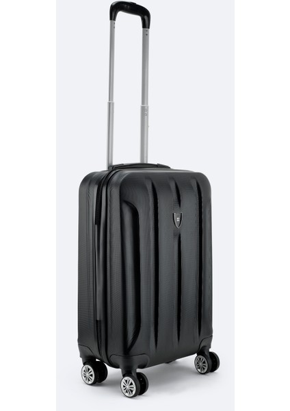 Erkek Siyah Kilitlenebilir Küçük Boy Bavul B008111