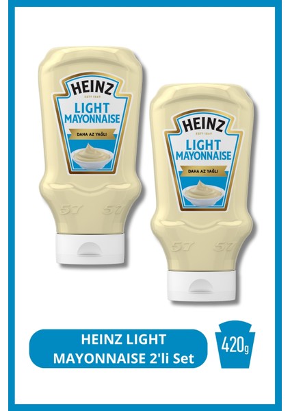 Heınz Lıght Mayonnaıse 420G 2'li Set