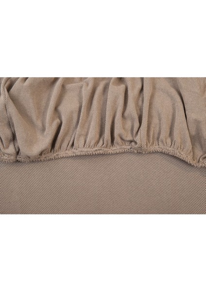 Likralı Koltuk Örtüsü Üçlü Veya Cekyat Için Lastikli Bal Peteği Desen 1 Adet Kahve - Kahve fiyatları