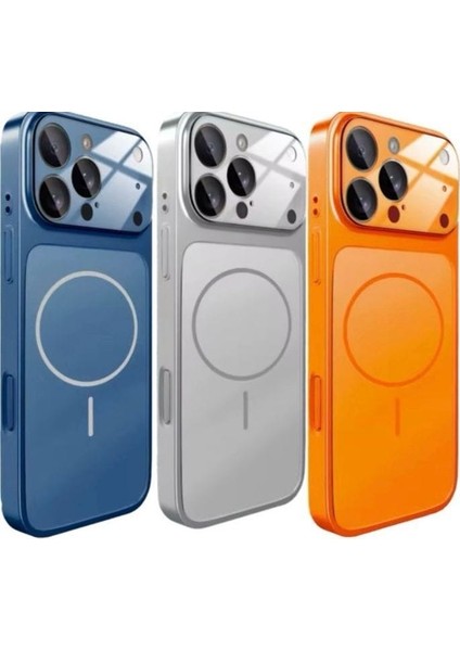 iPhone Siyah 14 Pro Uyumlu 17 Pro Max Görünüme Çeviren Kamera Koruma Magsafe Kılıf fırsatları