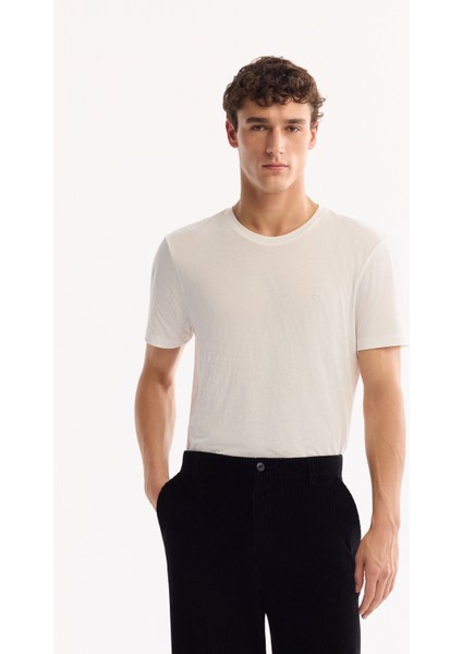 Erkek Siyah Pamuklu Soft Touch Baggy Fit Kadife Pantolon A52Y3001