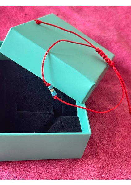 14 Ayar Altın Dorikalı Mavi Taşlı Altın Şans Bilekliği indirimleri