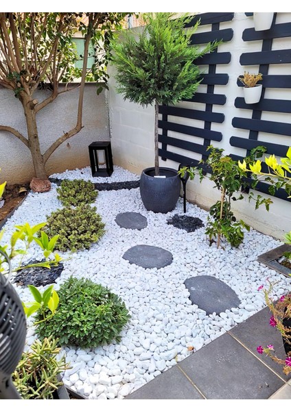 Beyaz Dolomit Taş 4-6 cm 25 kg Dere Taşı Çakıl Taşı Bahçe Süs Taşı Peyzaj Taşı Dekoratif Taş fiyatları