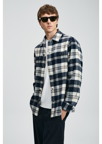 Kor Erkek Basic Gömlek Regular Fit Lacivert modelleri