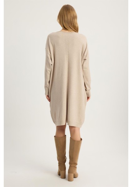 Triko Geniş Kesim Elbise indirimleri