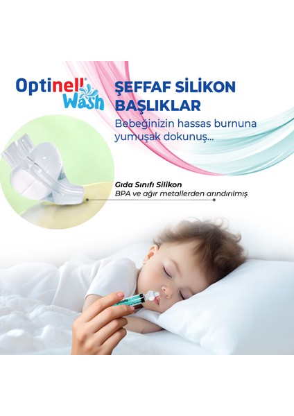 2 'li Şırıngalı Burun Aspiratörü Bebek Burun Temizleme Aparatı Şırınga 10 ml Enjektörü fırsatları