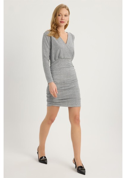 Büzgülü Elbise modelleri