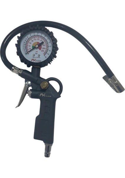 Frıko Hava Saatli Lastik Şişirme Tabancası 0-100 Psı