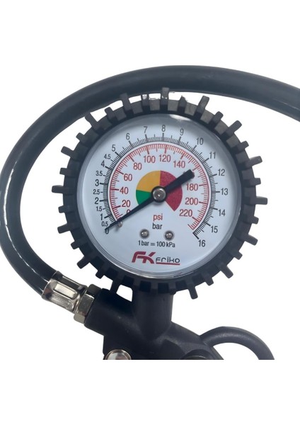 Frıko Hava Saatli Lastik Şişirme Tabancası 0-100 Psı modelleri