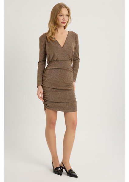 Büzgülü Elbise modelleri